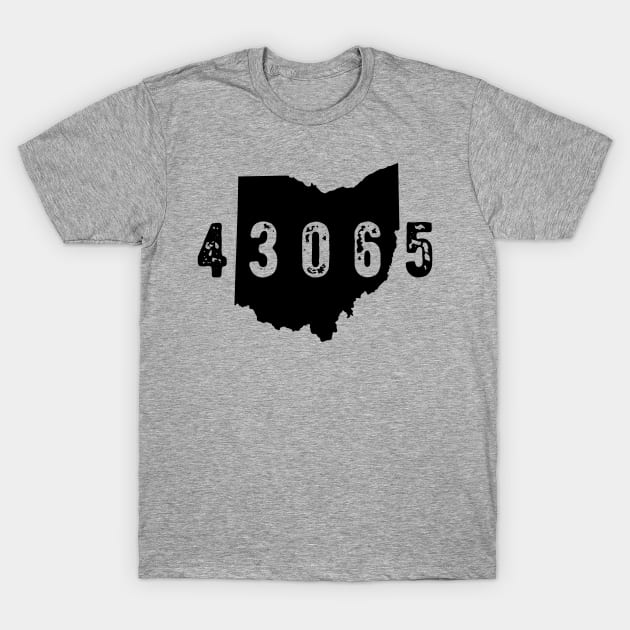 43065 Zip Code Powell Columbus Ohio T-Shirt by OHYes